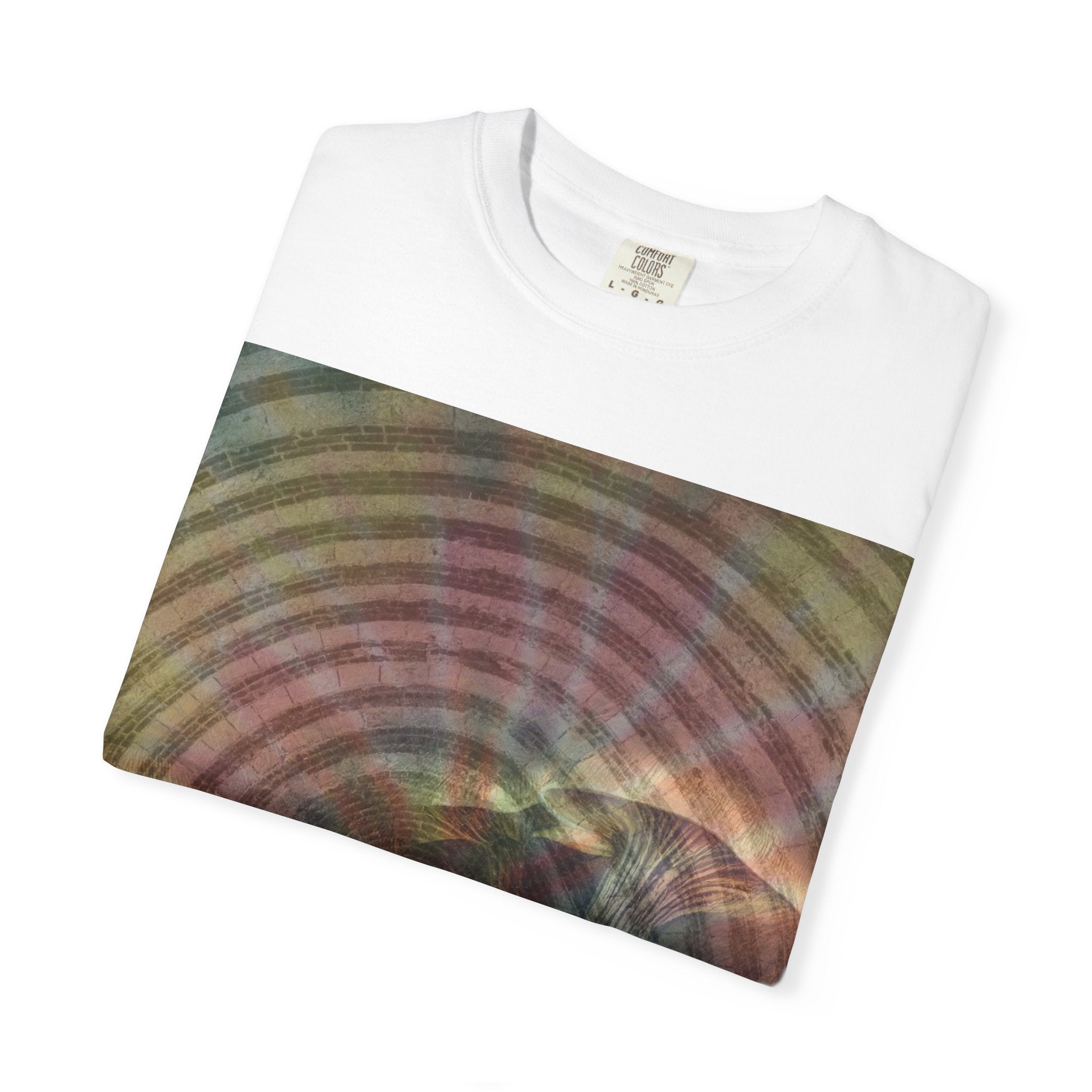 Psychedelic Spiral Rose T‑Shirt — Retro Vibe Graphic Tee