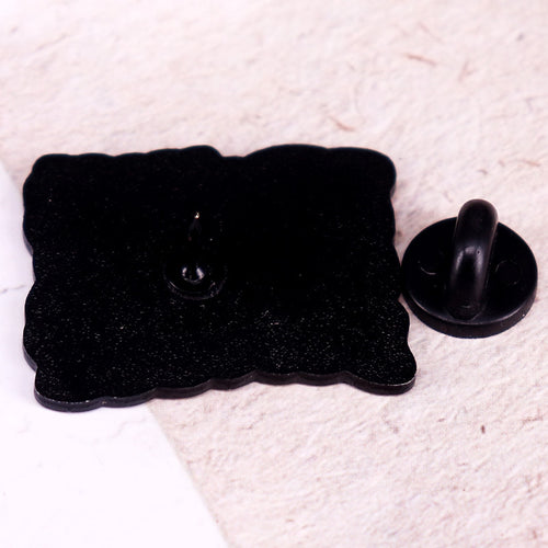 Give Priority To People Rather Than Profit Enamel Pin Rainbow Badge